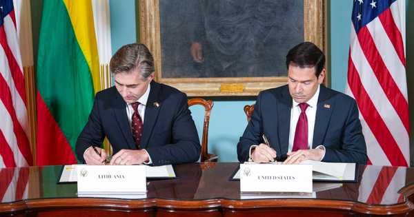 usa lithuania marco rubio kestutis budrys